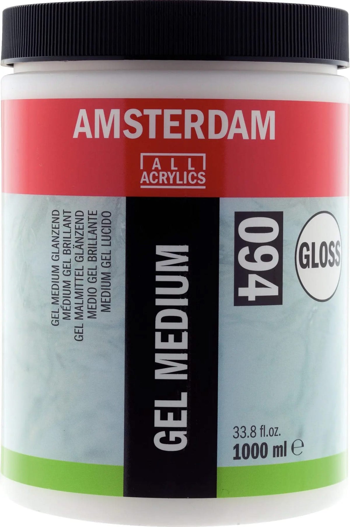 Amsterdam Gel Malmittel Gefäß 094 Flasche 1000 ml - Kidis Art