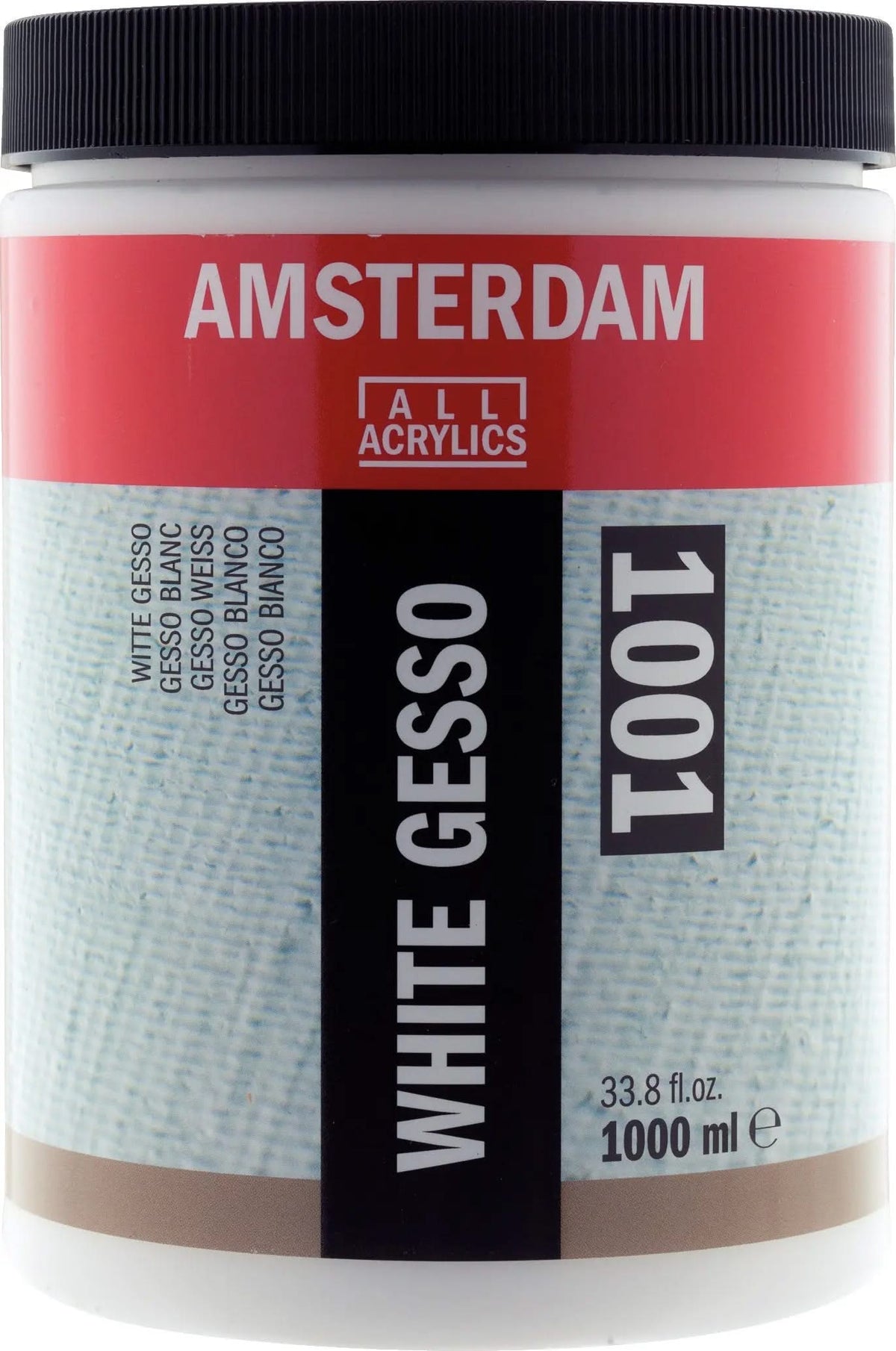 Amsterdam Gesso Weiß Gefäß 1001 Flasche 1000 ml - Kidis Art