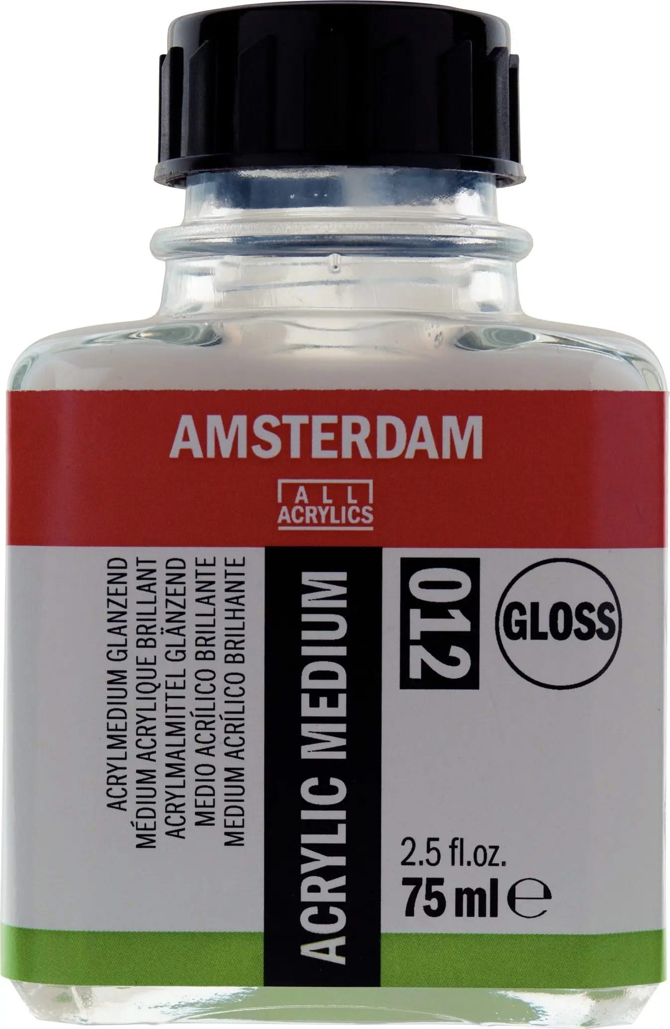 Amsterdam Acrylmalmittel Glänzend 012 Flasche 75 ml - Kidis Art