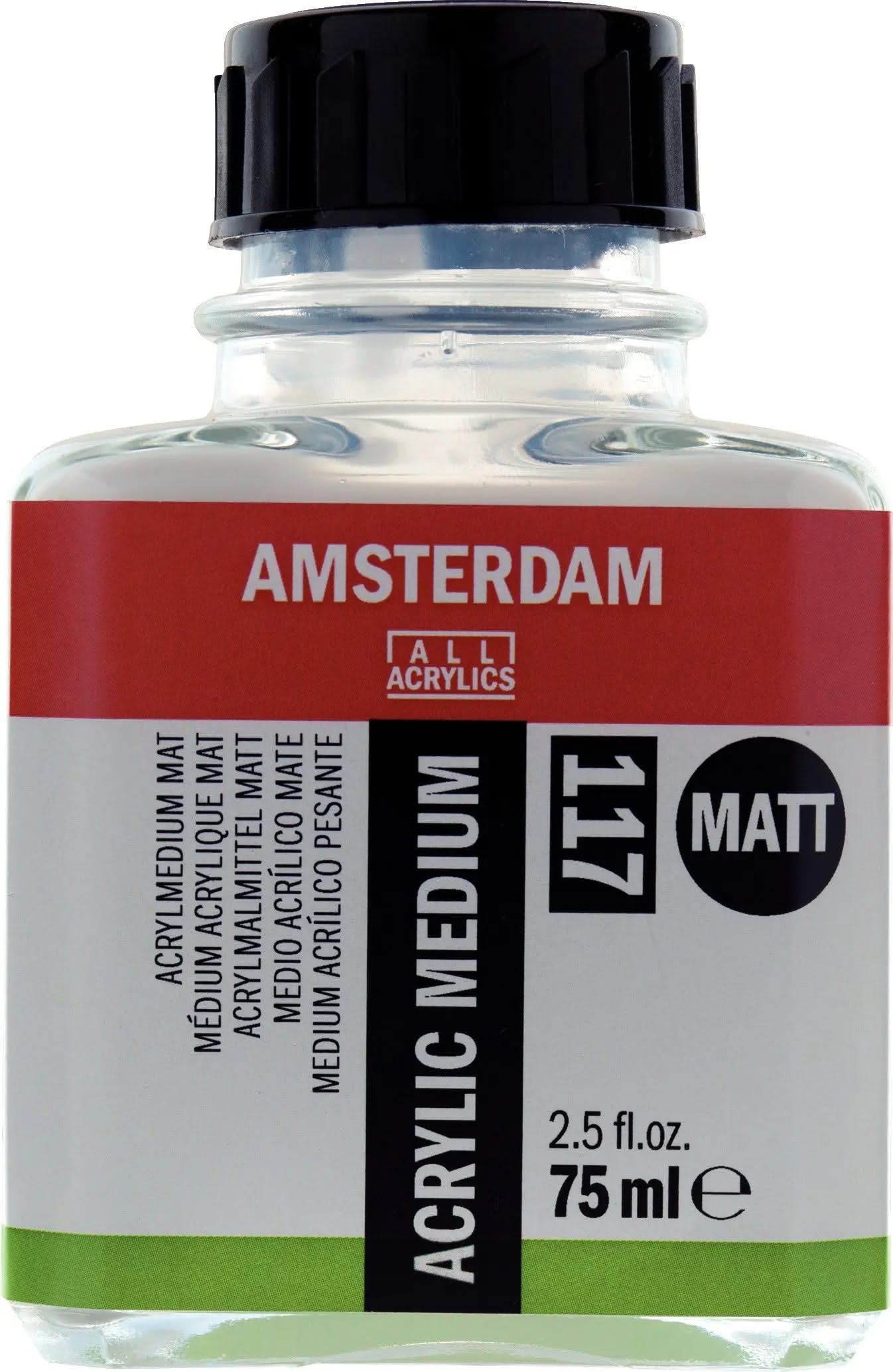 Amsterdam Acrylmalmittel Matt 117 Flasche 75 ml - Kidis Art