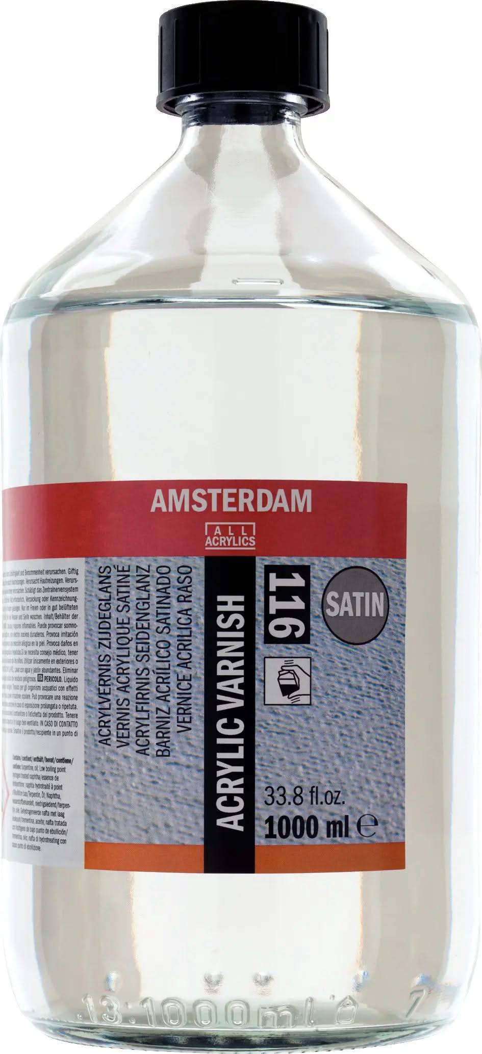 Amsterdam Acrylfirnis 116 Seidenglanz 1000 ml - Kidis Art