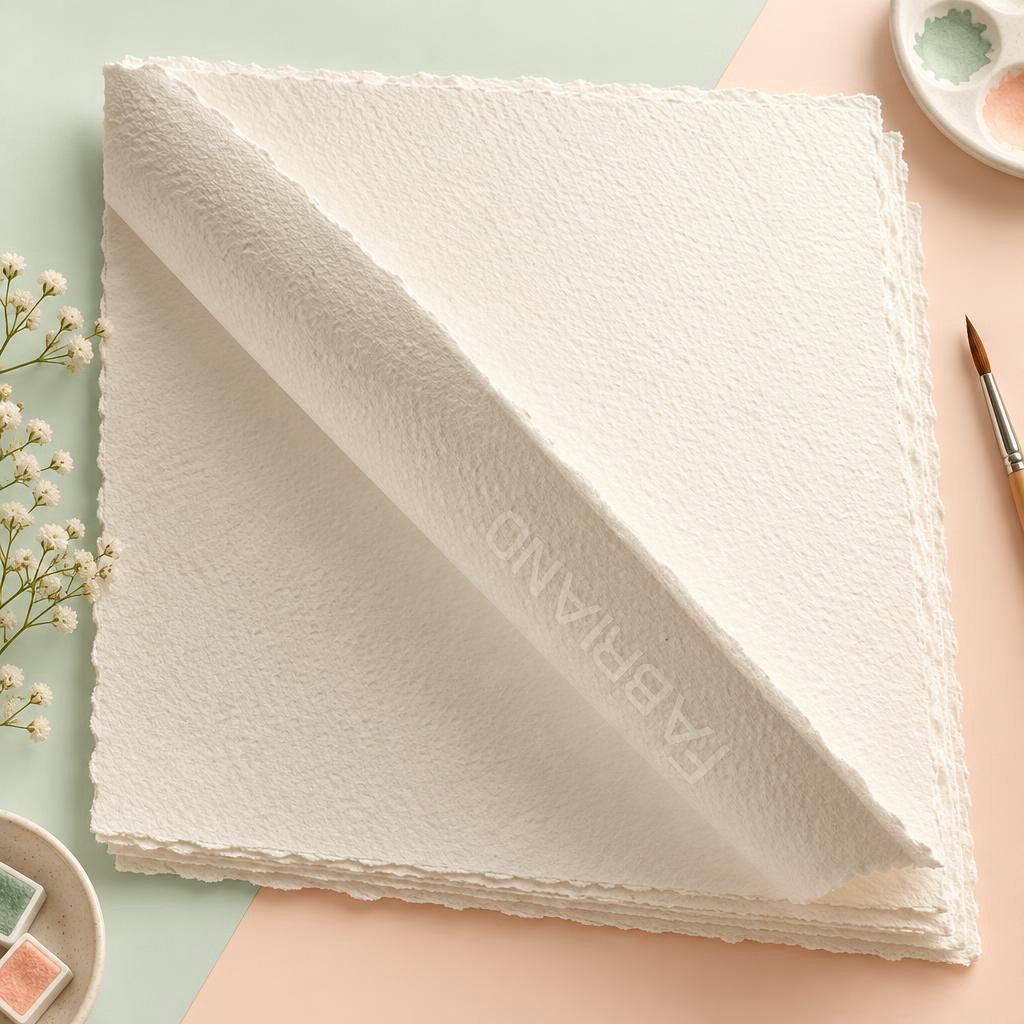Generiert: [2acbf41e-b7da-45aa-8087-c0e88f2a6069] Hauptbild – Fabriano Artistico - traditional white - Bogen - 56x76cm - 640g - rau, 10 Stück