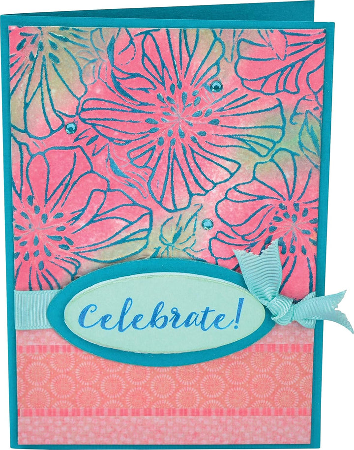 3-D Textured Impressions Prägefolder - Azaleen - Kidis Art