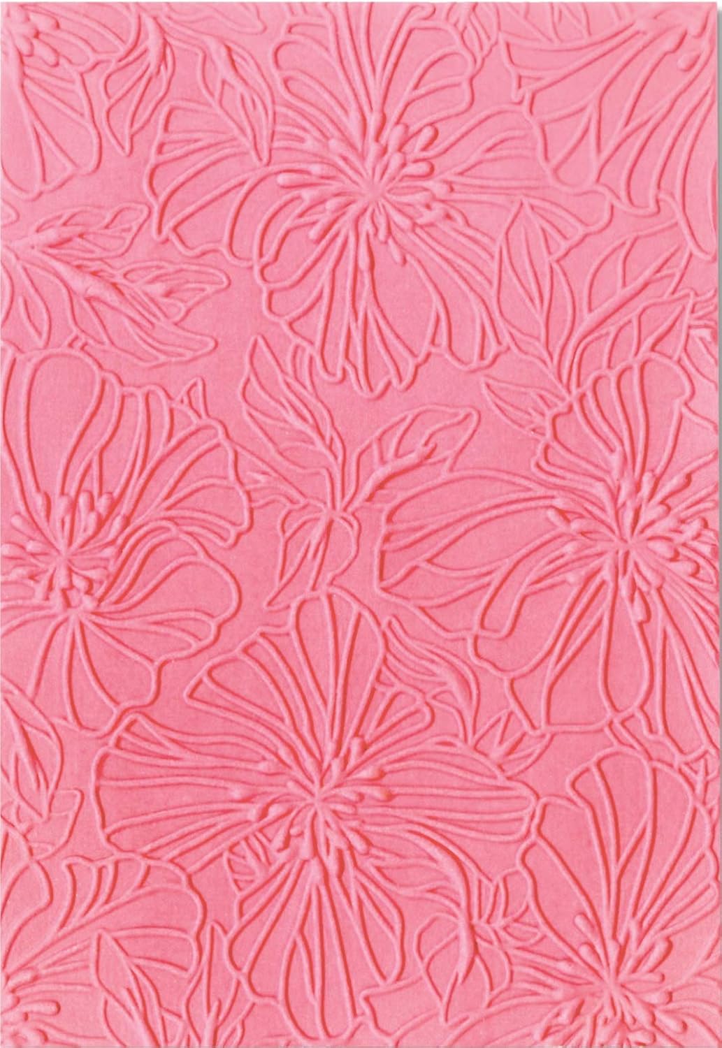3-D Textured Impressions Prägefolder - Azaleen - Kidis Art