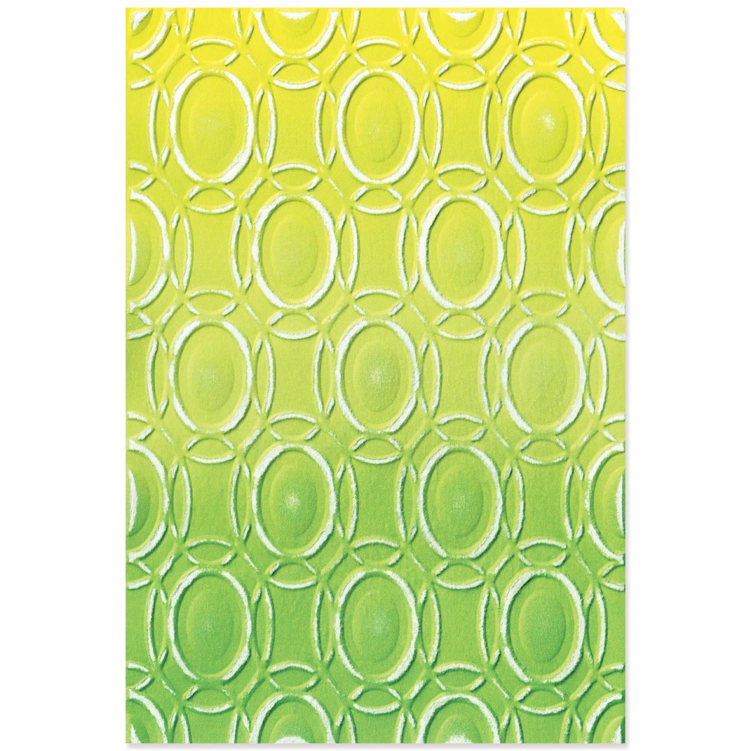 3-D Textured Impressions Prägefolder - Cosmopolitan, Goldene Ringe von Stacey Park - Kidis Art