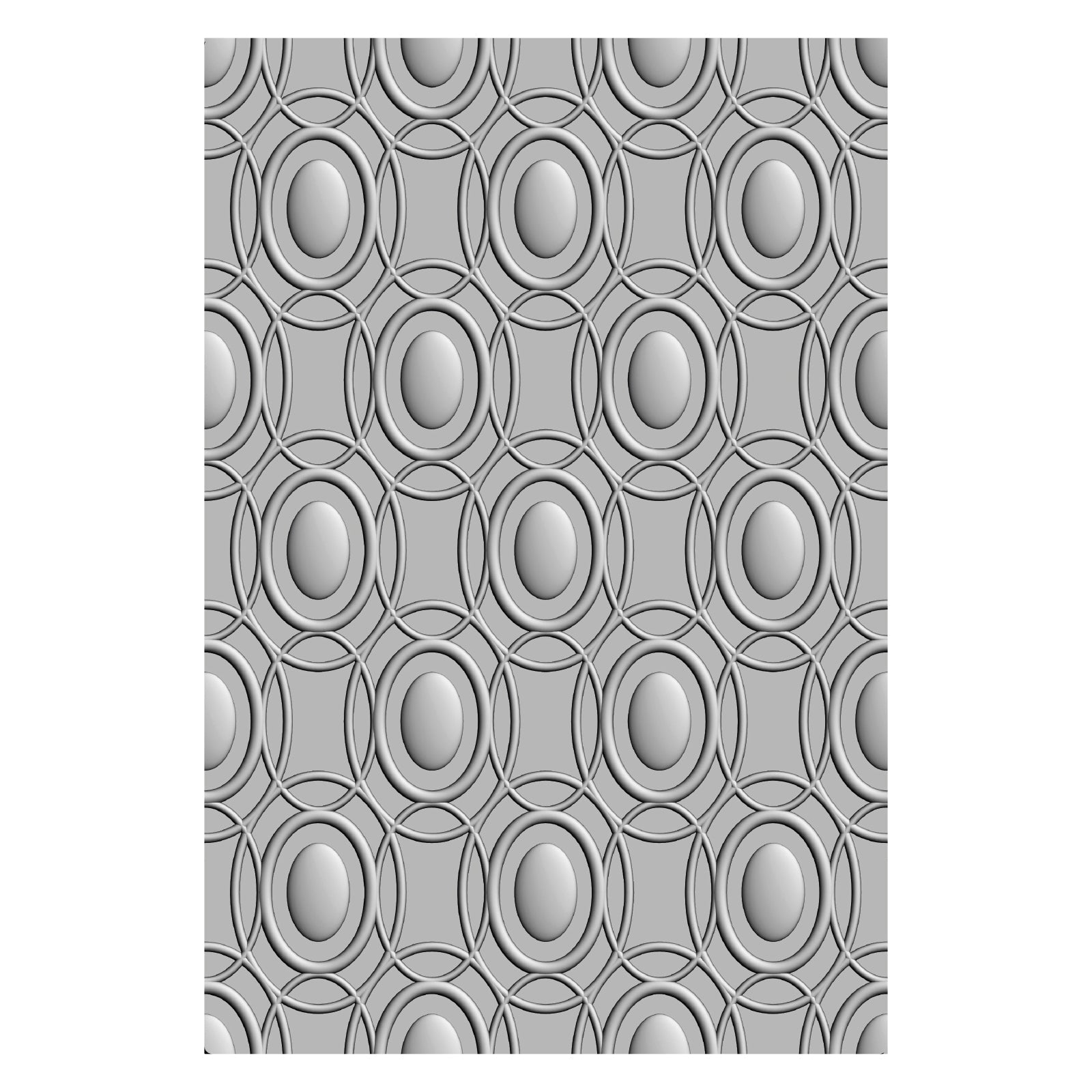3-D Textured Impressions Prägefolder - Cosmopolitan, Goldene Ringe von Stacey Park - Kidis Art