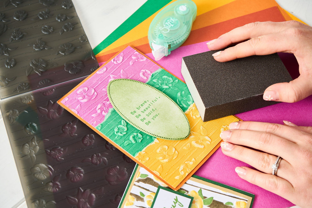 3-D Textured Impressions Prägefolder - Serene Sophisticate von Stacey Park - Kidis Art