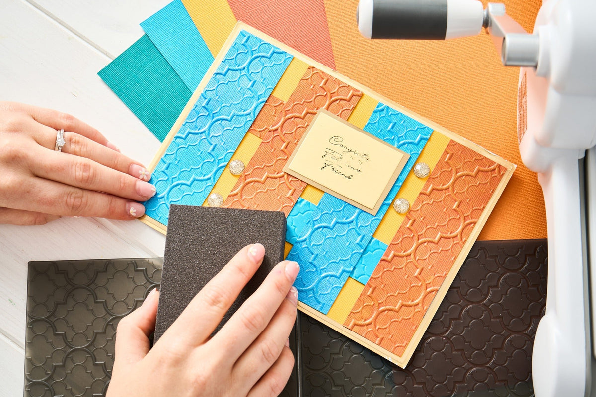 3-D Textured Impressions Prägefolder - Textures from Afar von Stacey Park - Kidis Art