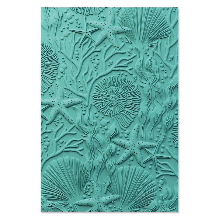 3-D Textured Impressions Prägefolder - Under the Sea by Kath Breen - Kidis Art