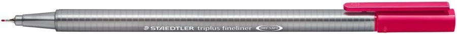 triplus® fineliner 334 bordeauxrot