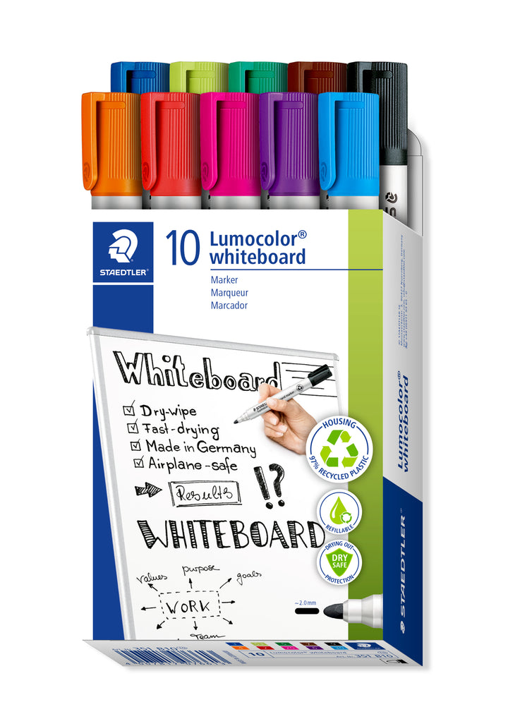 Lumocolor® whiteboard marker 351 multi-color