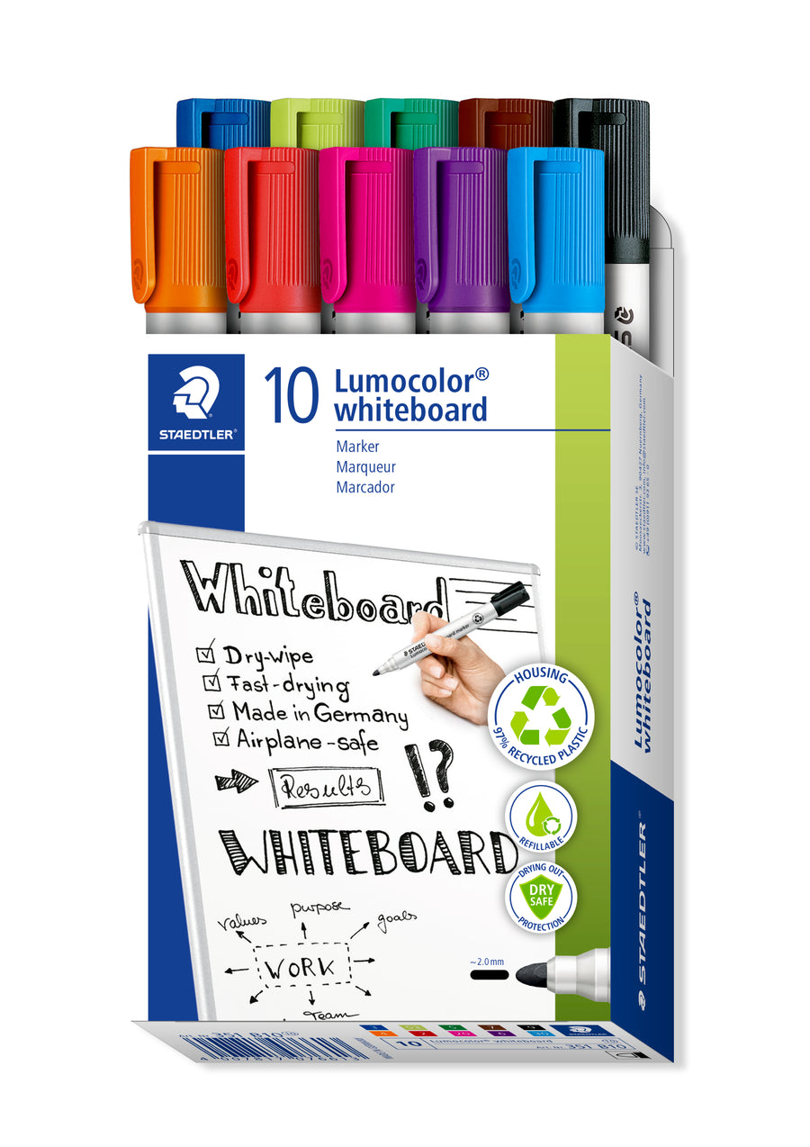 Lumocolor® whiteboard marker 351 multi-color