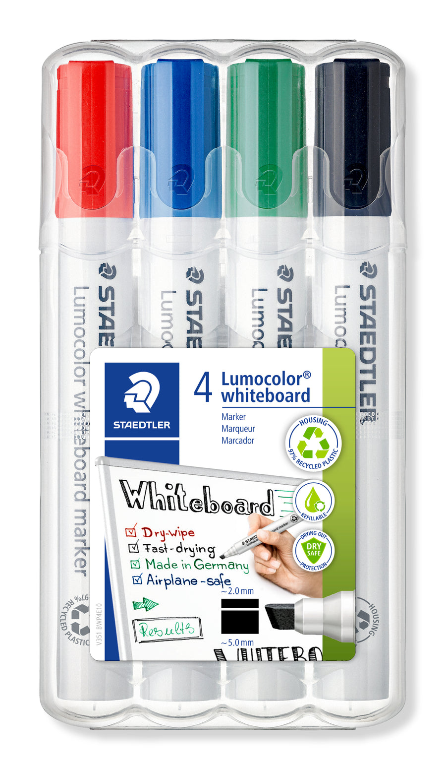 Lumocolor® whiteboard marker 351 B multi-color