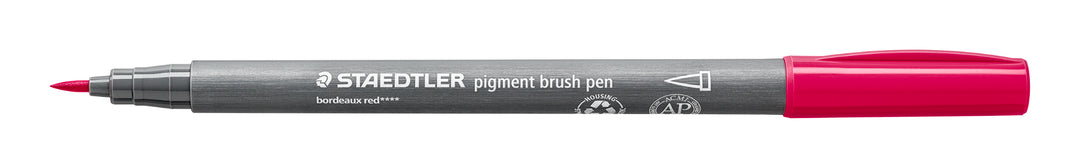 pigment brush 371 bordeauxrot