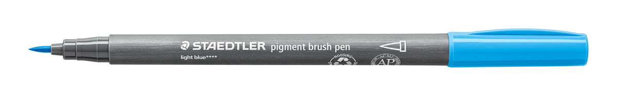 pigment brush 371 lichtblau