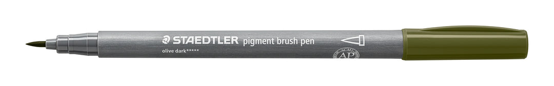 pigment brush 371 oliv dunkel