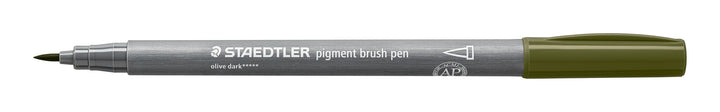 pigment brush 371 oliv dunkel
