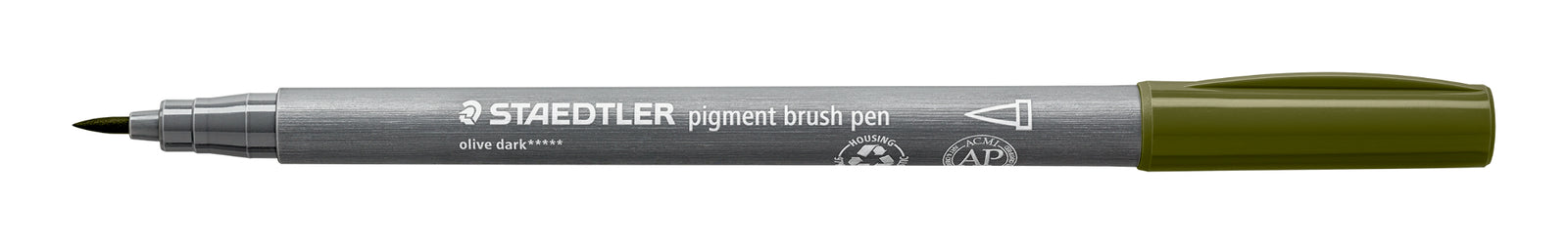 pigment brush 371 oliv dunkel