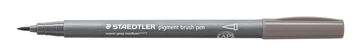 pigment brush 371 warmgrau medium