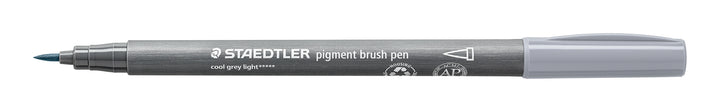 pigment brush 371 kaltgrau hell