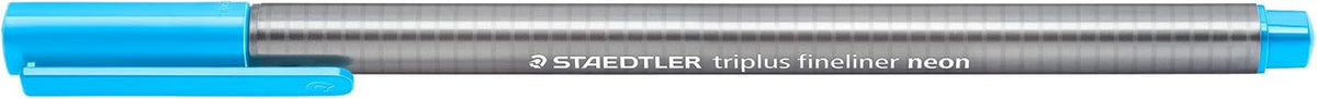 triplus® fineliner 334 neon blau - Kidis Art