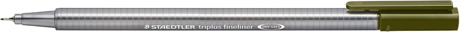 triplus® fineliner 334 olivgrün