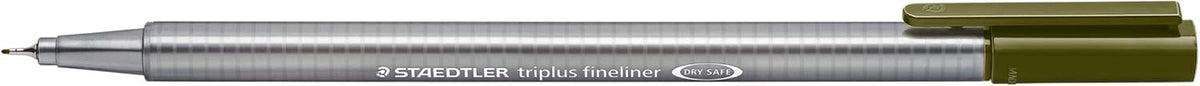 triplus® fineliner 334 olivgrün