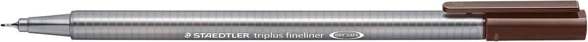 triplus® fineliner 334 tabakbraun