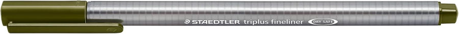 triplus® fineliner 334 olivgrün