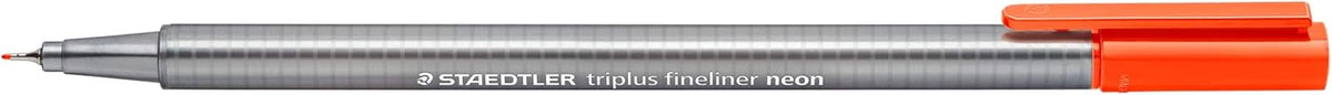 triplus® fineliner 334 neon rot