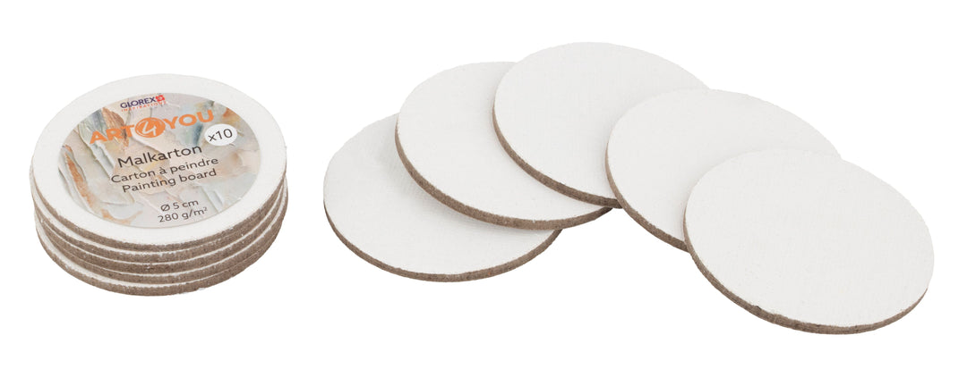 Malkarton 3mm 5cm rund 10St