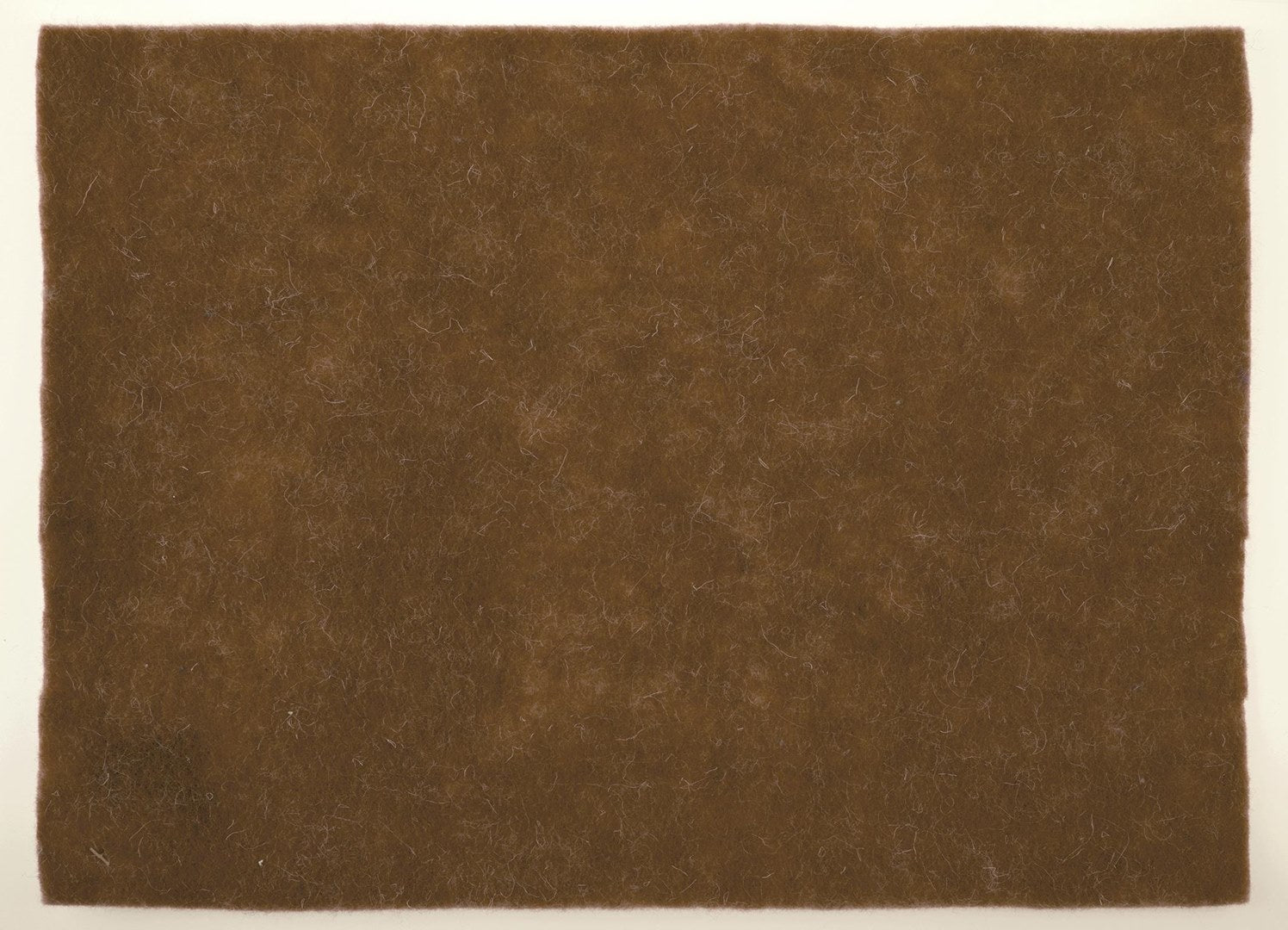 Wollfilz-Platte 30x40cm 4mm gerollt, braun