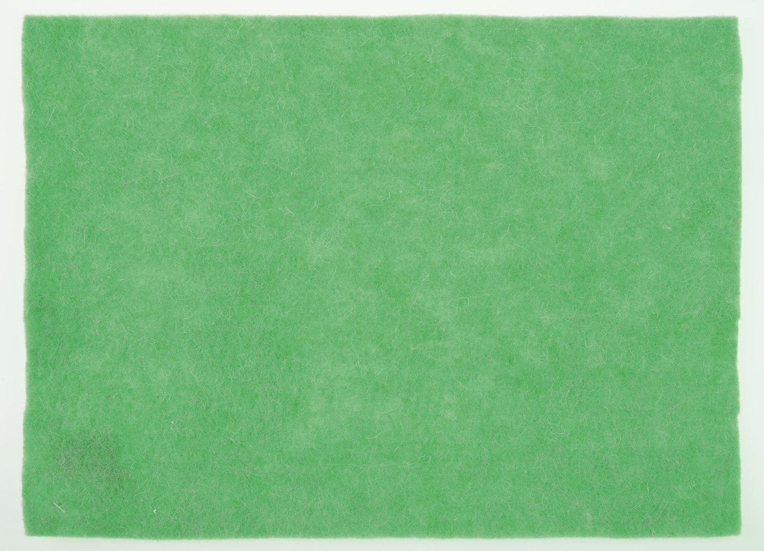 Wollfilz-Platte 30x40cm 4mm gerollt, hellgrün
