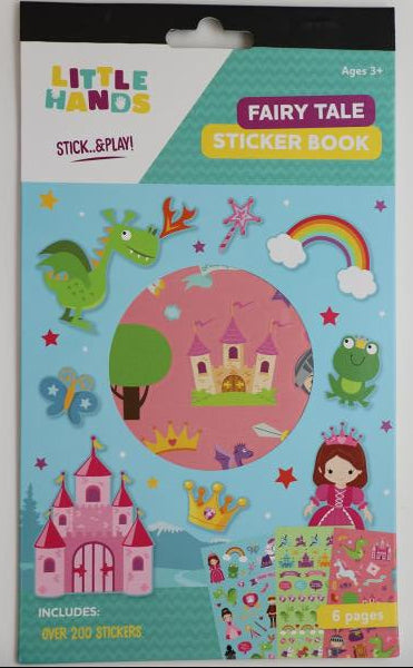 Sticker-Buch, Fairy Tale 6 Seiten - Kidis Art
