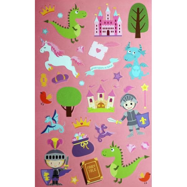 Sticker-Buch, Fairy Tale 6 Seiten - Kidis Art
