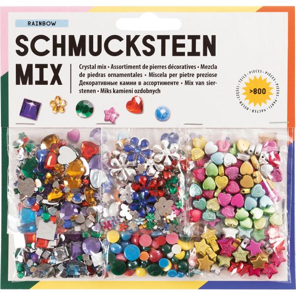 Schmucksteine-Set, 800 Teile