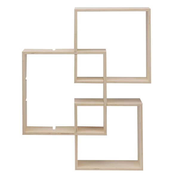 Design-Rahmen Holz Quadrat 3St