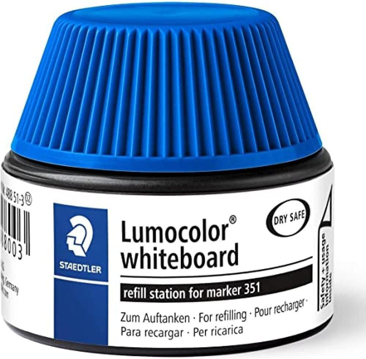 Lumocolor® whiteboard refill station 488 51 blau