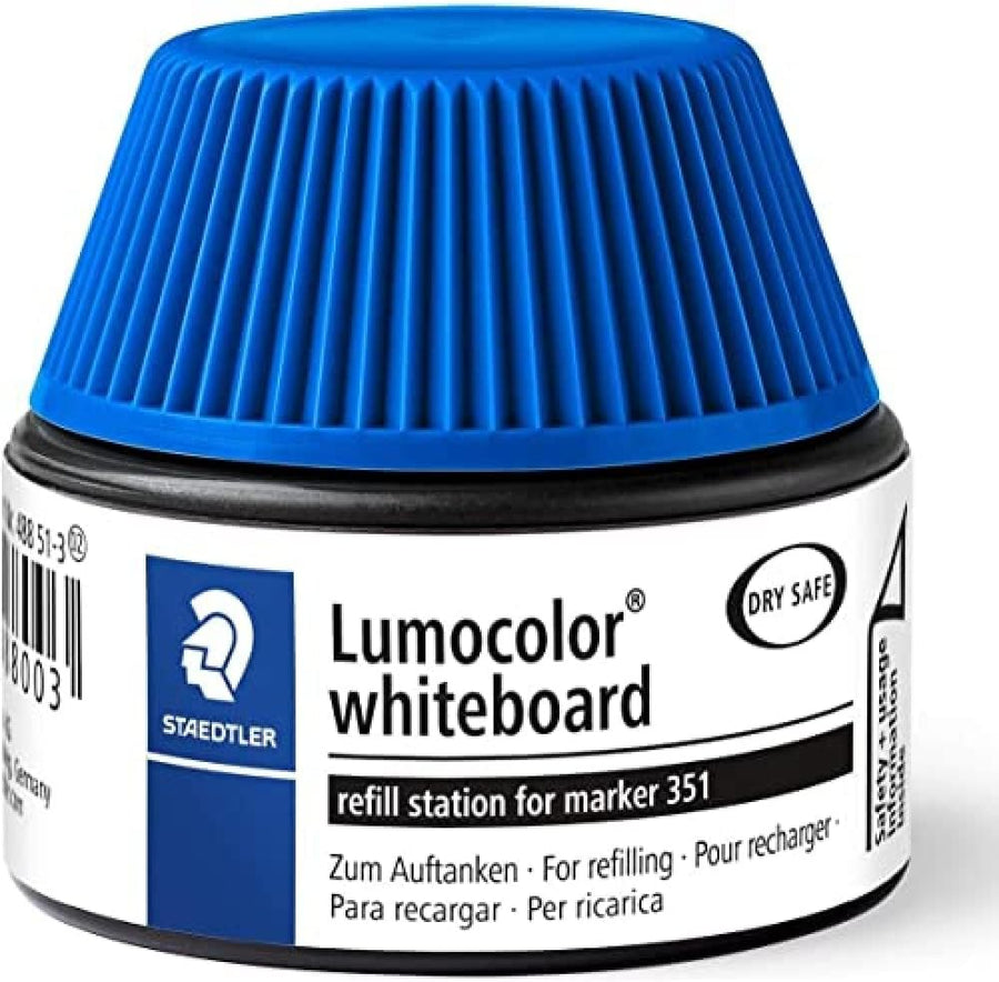 Lumocolor® whiteboard refill station 488 51 blau