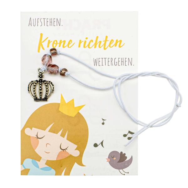 Freundschaftsband-Bastelset Krone richten