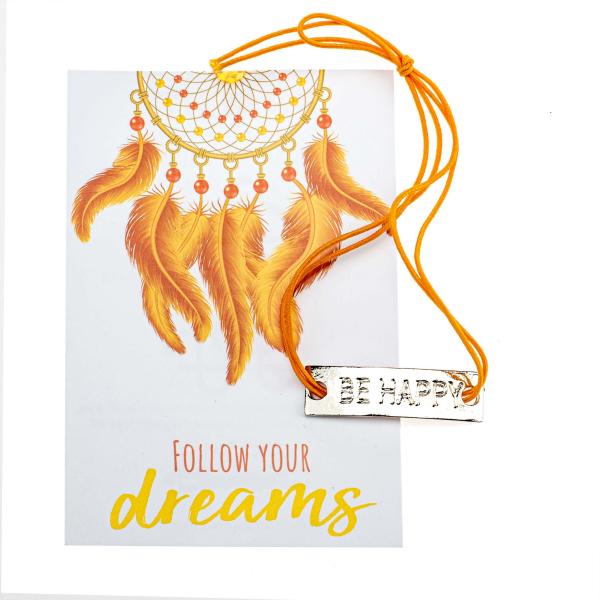 Freundschaftsband-Bastelset follow your dreams