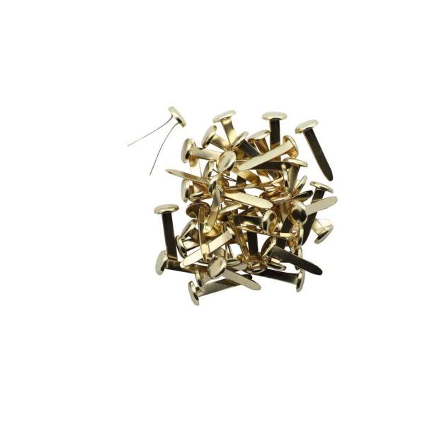 Musterbeutelklammer 19mm, 50St goldfarben