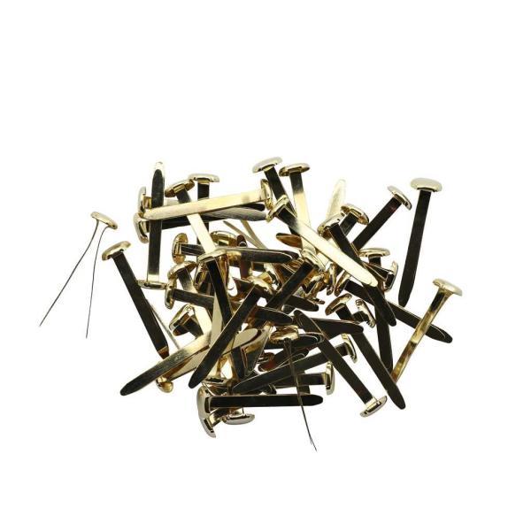 Musterbeutelklammer 30mm, 50St goldfarben
