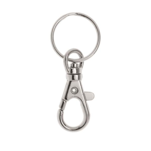 Schlüsselanhänger 1 Karabiner Ring 25mm