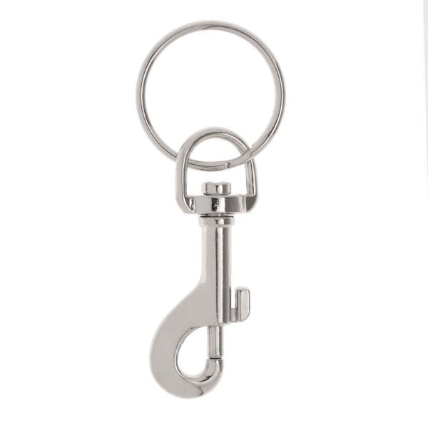 Schlüsselanhänger 1 Karabiner Ring 30mm