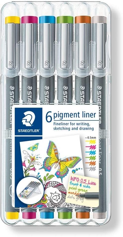 pigment liner 308 multi-color 0.5mm - Kidis Art
