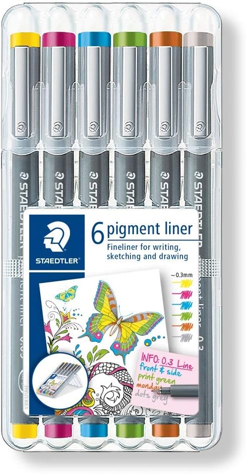 pigment liner 308 multi-color 0.3mm