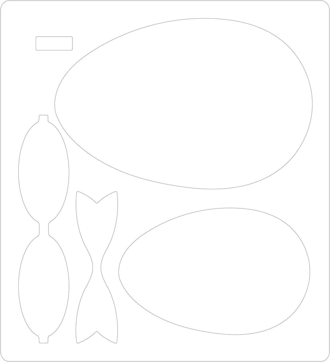 Bigz Stanzset - Osterei by Jennifer Ogborn