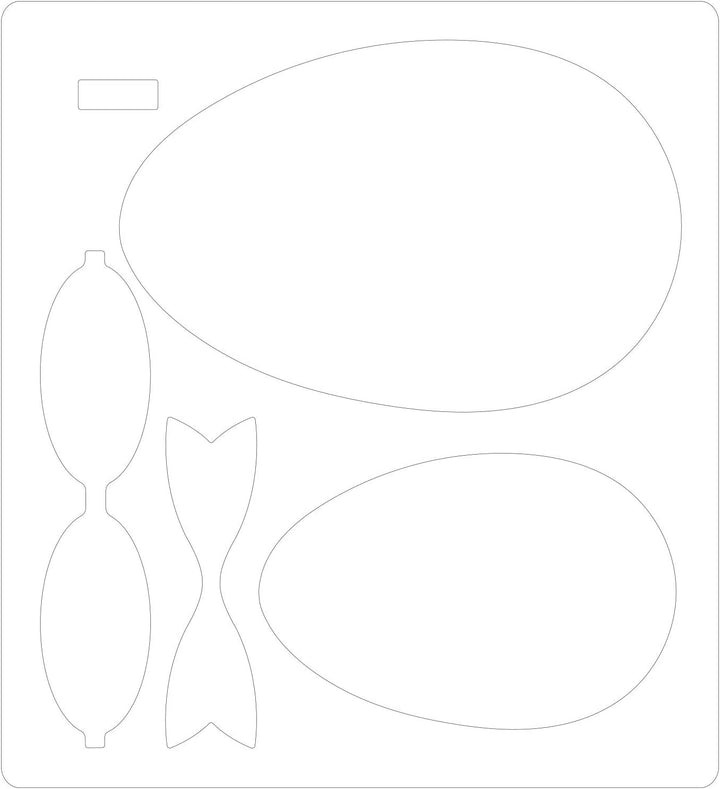 Bigz Stanzset - Osterei by Jennifer Ogborn