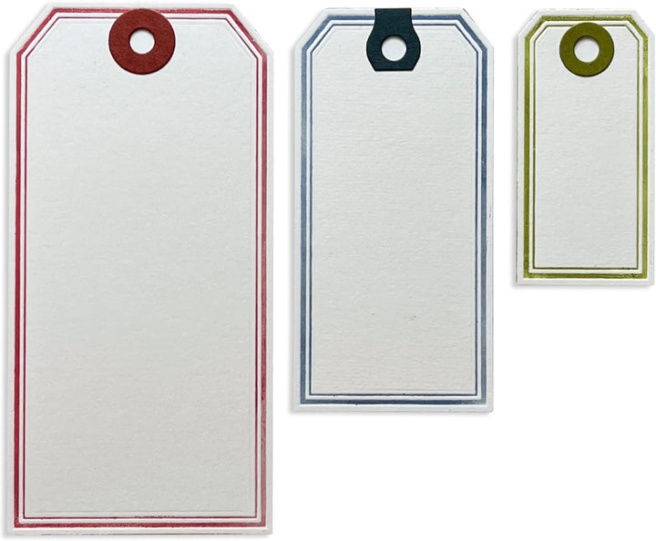 Thinlits Stanzset 6 Stück - Gerahmte Anhänger von Tim Holtz